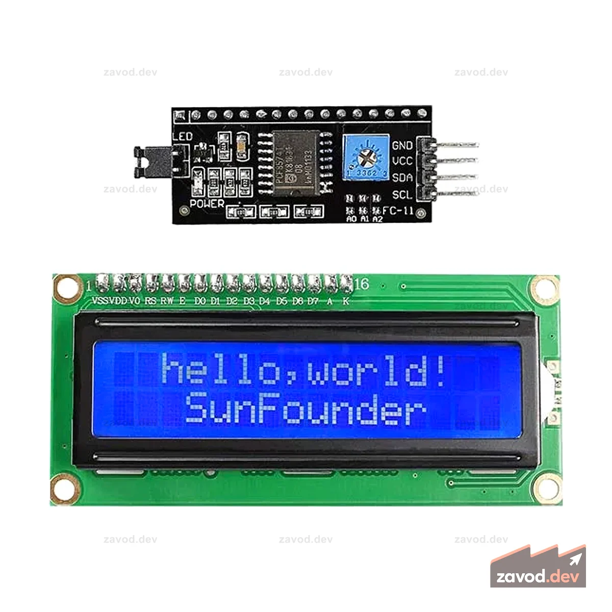 I2C LCD1602 Module