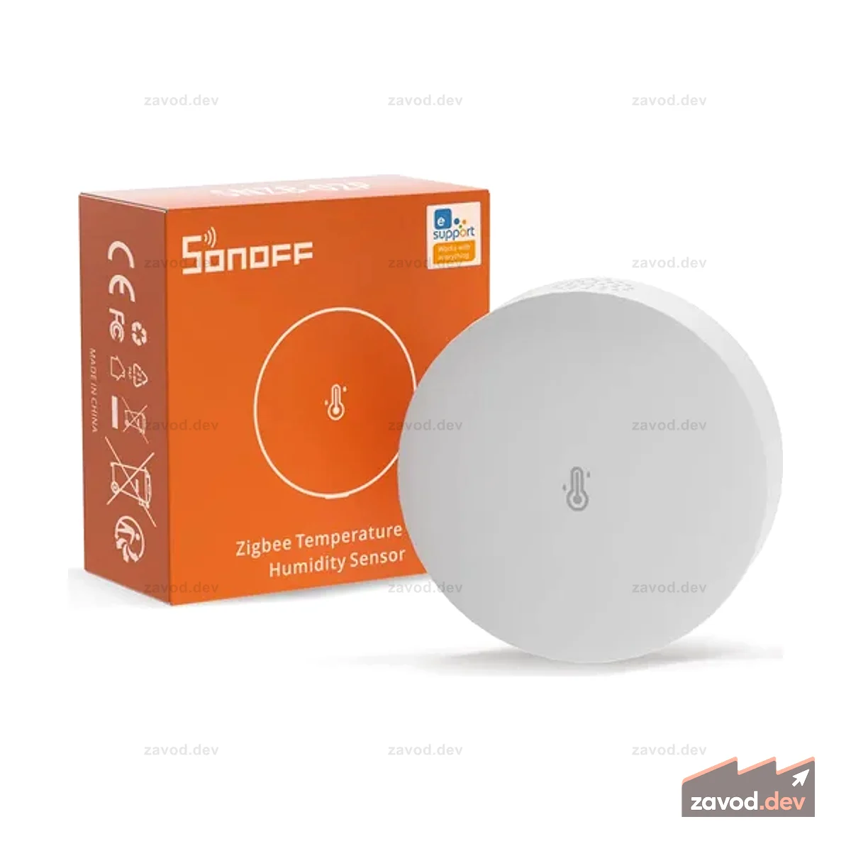 Датчик температуры и влажности Sonoff Zigbee