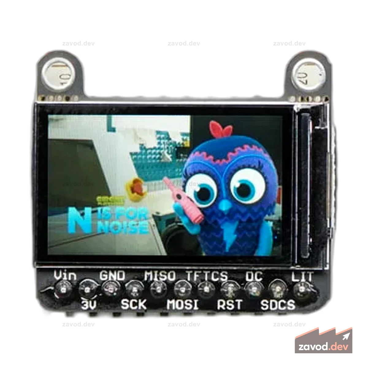 Adafruit 1,14 дюйма, 240 x 135, цветной TFT-дисплей + разъем для карты MicroSD