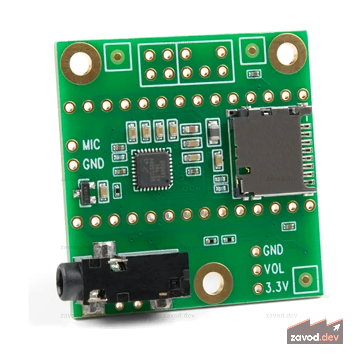 Плата аудиоадаптера Teensy (Rev D)