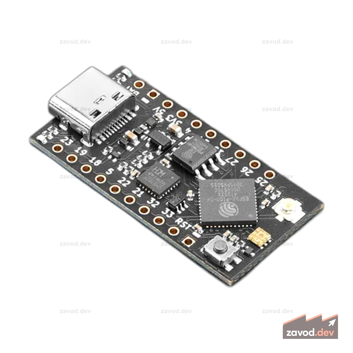 TinyPICO V3 USB-C с u.FL от Unexpected Maker