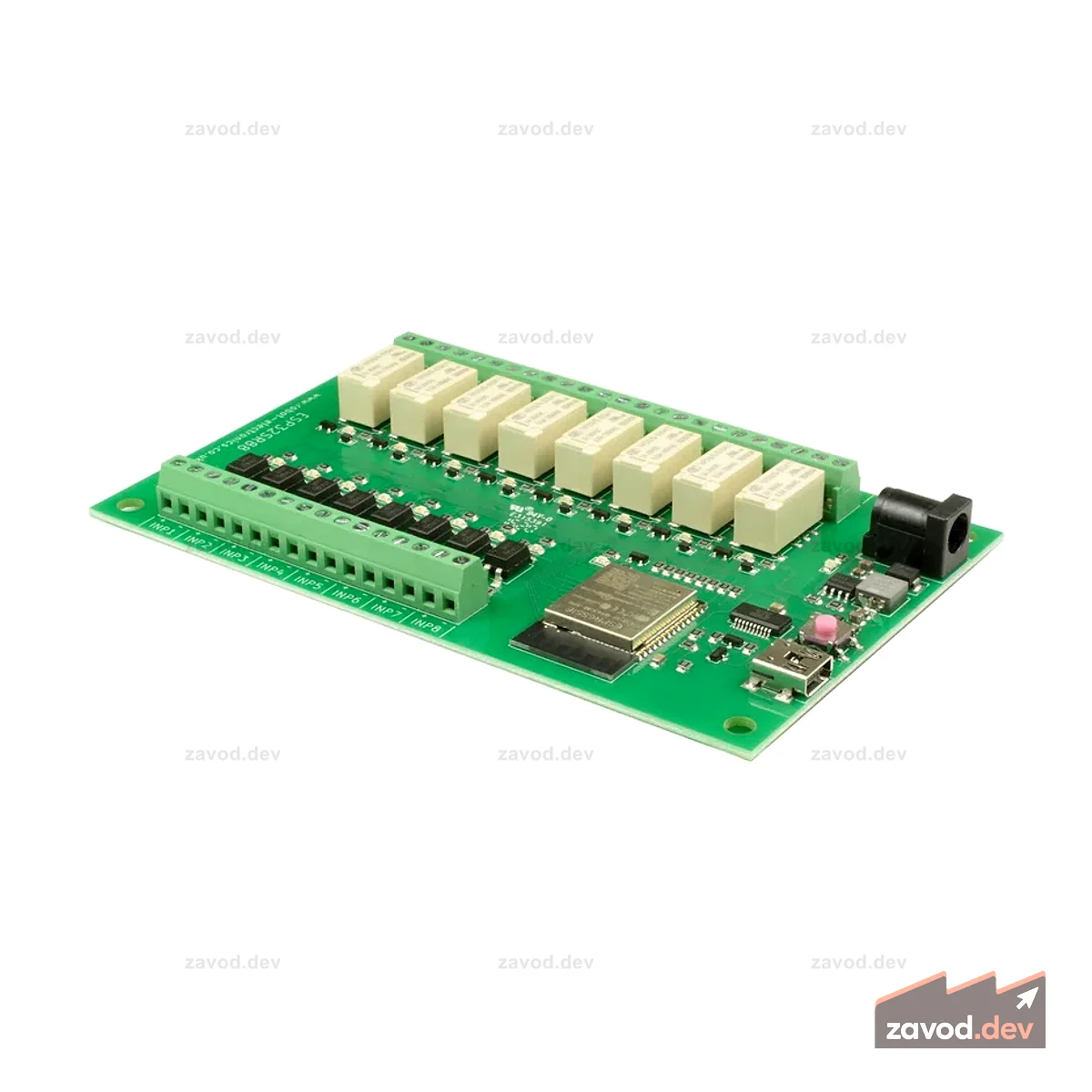 ESP32SR88 - WIFI 8 x 1A relays