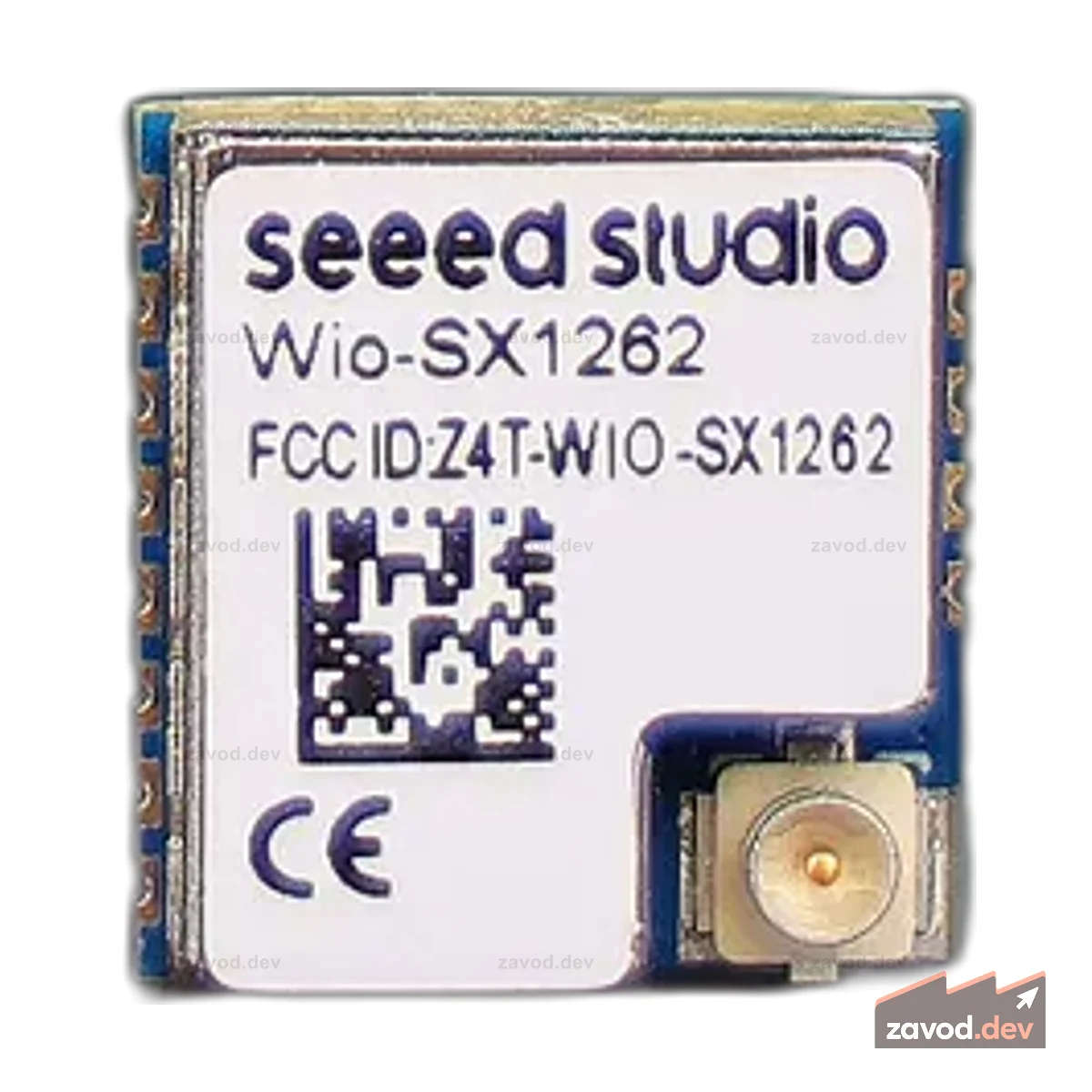 Беспроводной модуль Wio-SX1262 (катушка с лентой), встроенный SX1262, поддерживает LoRa и LoRaWAN на EU868 и US915